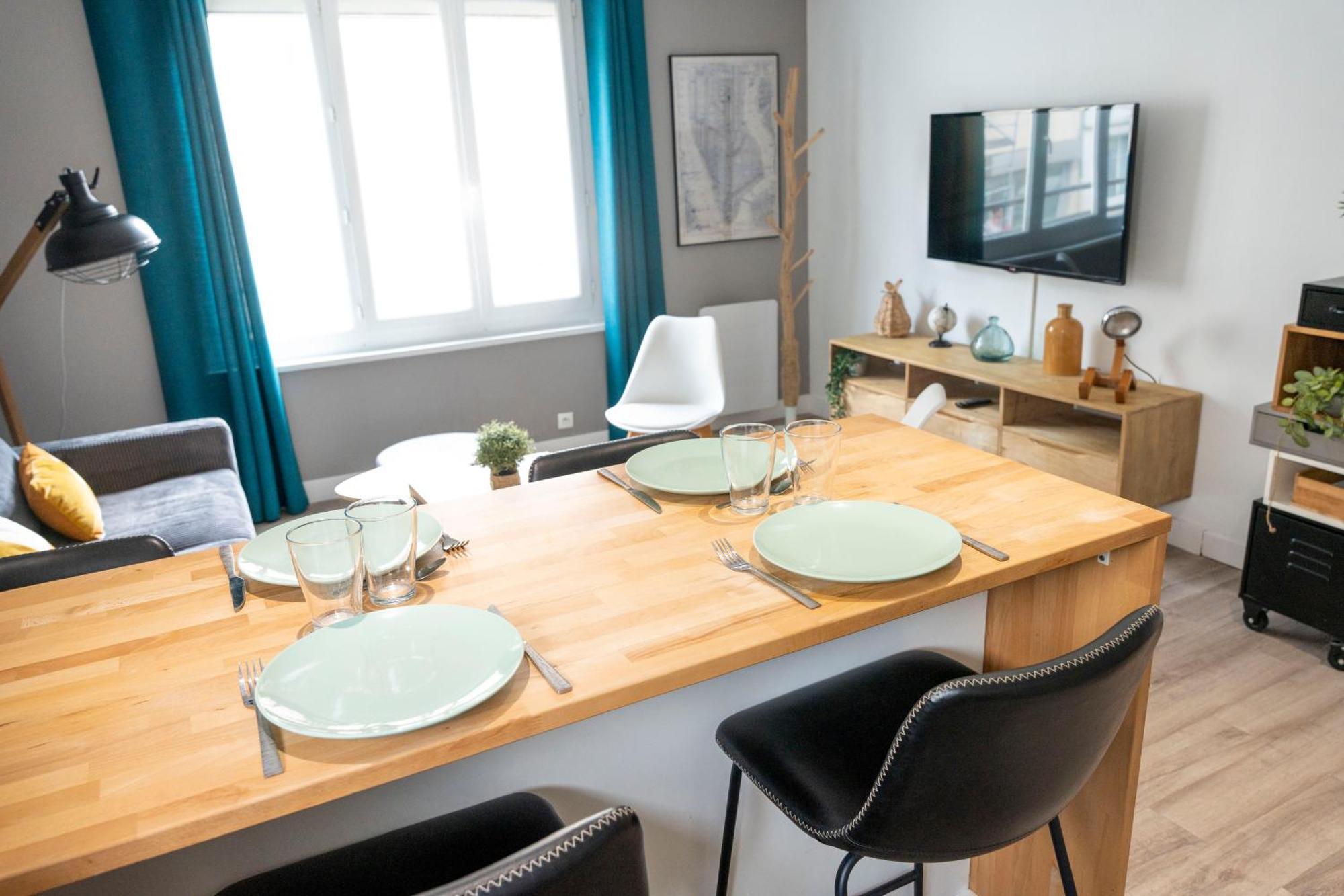 Charmant Appartement 4 Personnes En Centre-Ville Caen Exterior photo